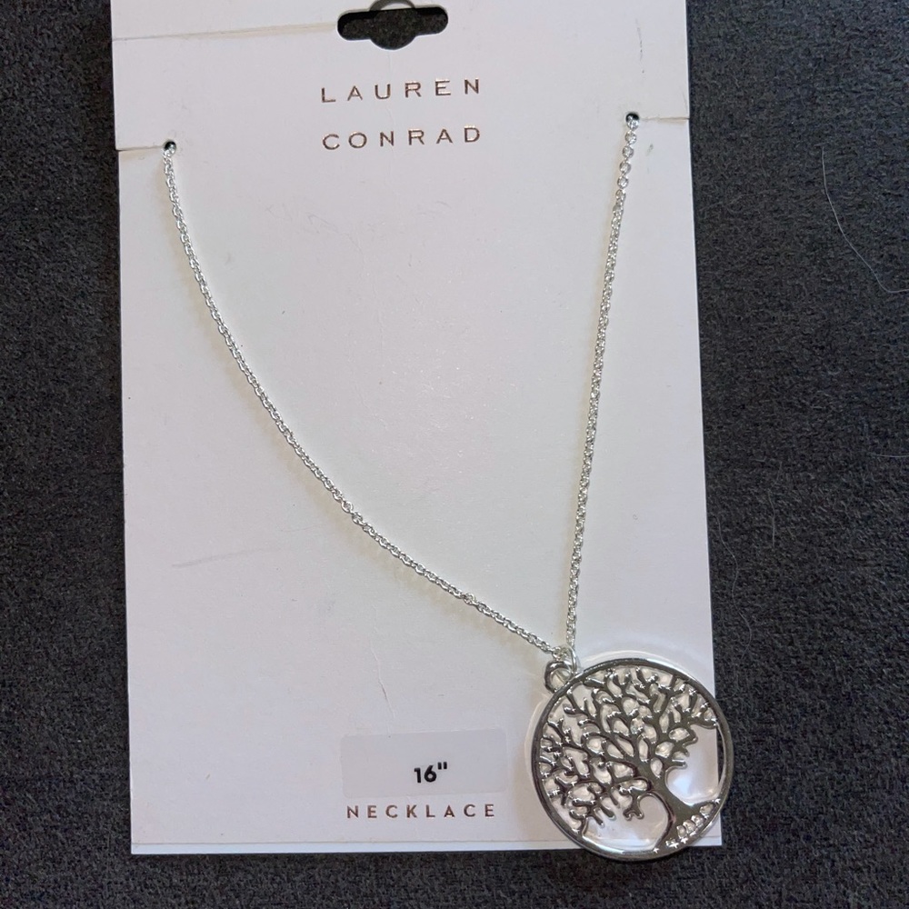 Lauren Conrad Family Tree Necklace
